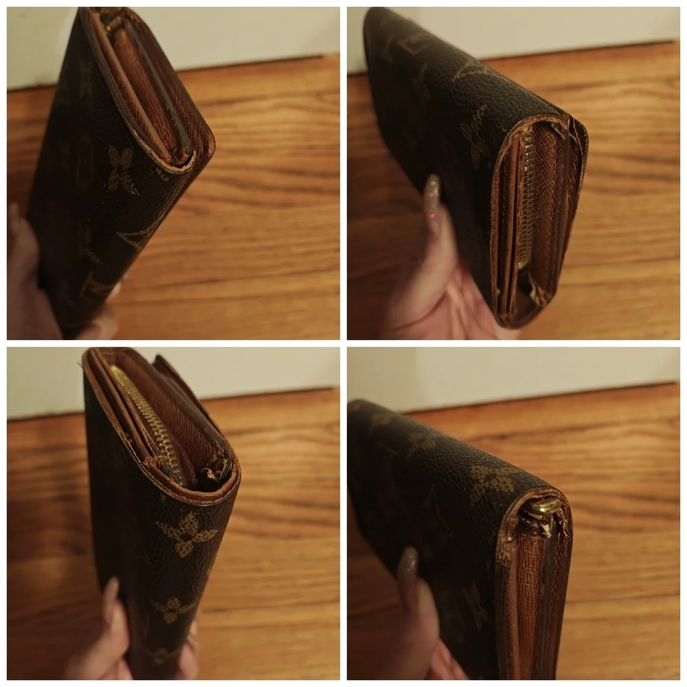 Louis Vuitton Monogram Porte Monnaie Tresor Wallet